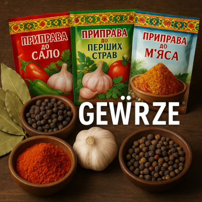 Ukrainische Gewürze von Pripravka...