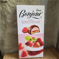 Bonjour Konti "mit Erdbeer-Sahnegeschmack