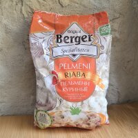Pelmeni mit Hähnchenfleisch