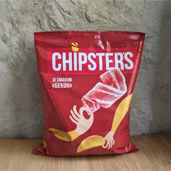 Kartoffelchips mit Bacon-Geschmack