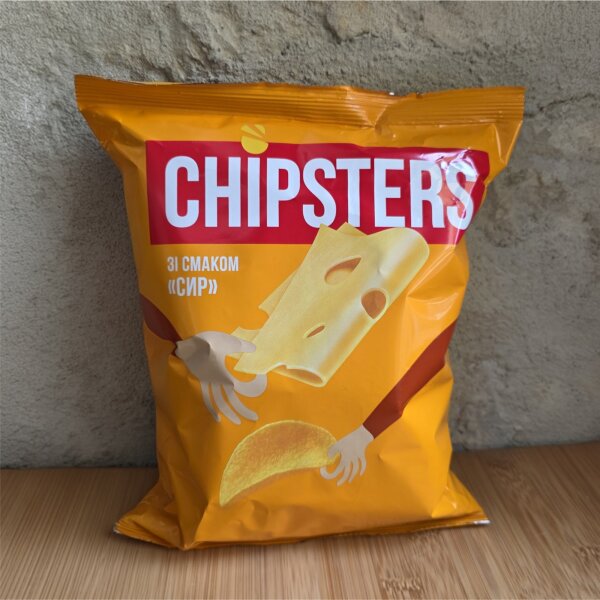 Kartoffelchips mit Käsegeschmack